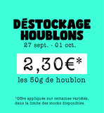 DESTOCKAGE HOUBLONS