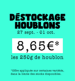 DESTOCKAGE HOUBLONS