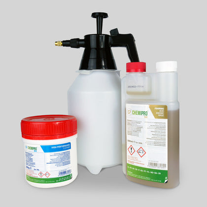 SUPER PACK DE NETTOYAGE ET DESINFECTION + PULVERISATEUR