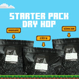 DRY HOP STARTER PACK - CITRA + MOSAIC + SIMCOE (3×50 g)