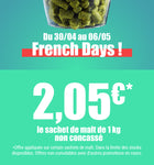DESTOCKAGE MALTS FRENCH DAYS