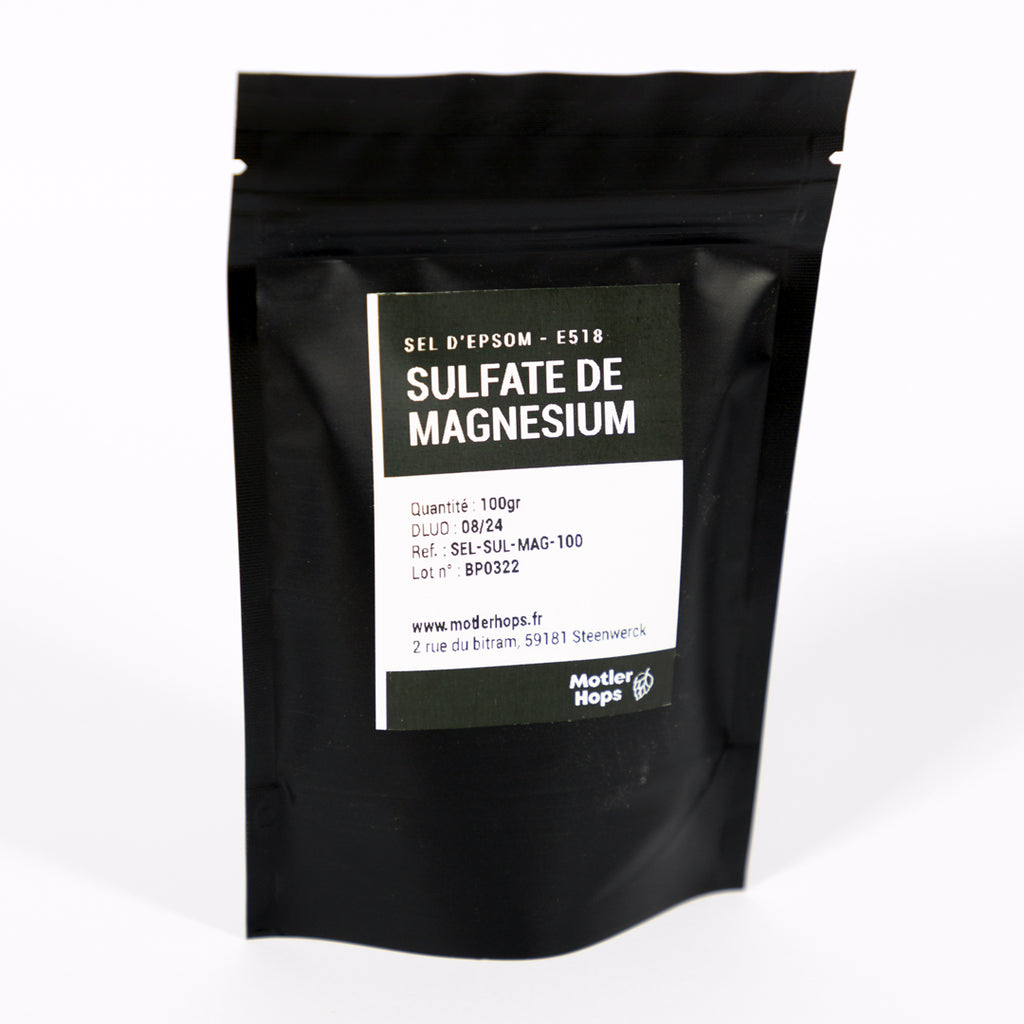 Sel d'Epsom (Sulfate de Magnésium, qualité alimentaire) - 275g