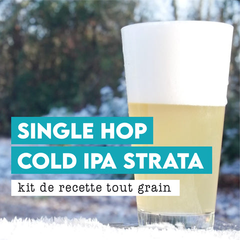 MotlerHops SingleHop Cold IPA - Kit de recette tout-grain