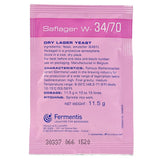 SafLager™ W-34/70 levure sèche pour Lager allemandes
