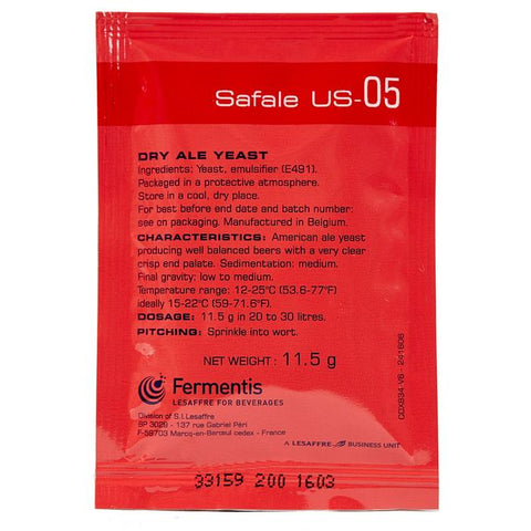 SAFALE™ US-05 LEVURE SÈCHE AMÉRICAINE